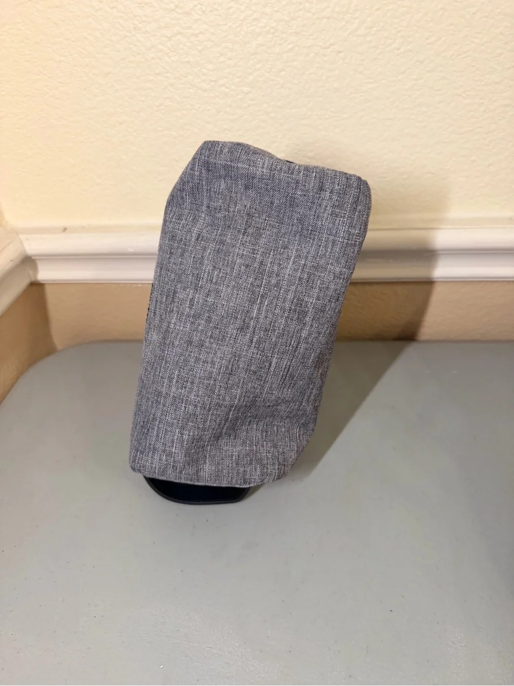 Jimmy Choo Gray Travel Tote and Toiletry Pouch